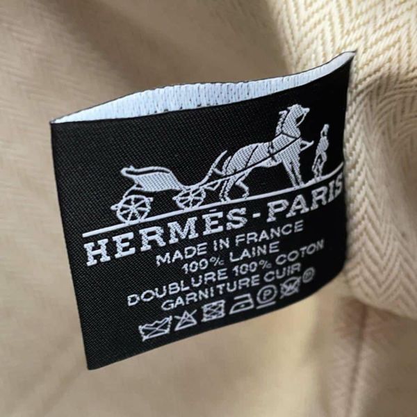 エルメス ポーチ ブリッド・ア・ブラック オ・カレ PM ヴェールフォレ/ベルフォーレ/シルバー金具 キャンバス HERMES