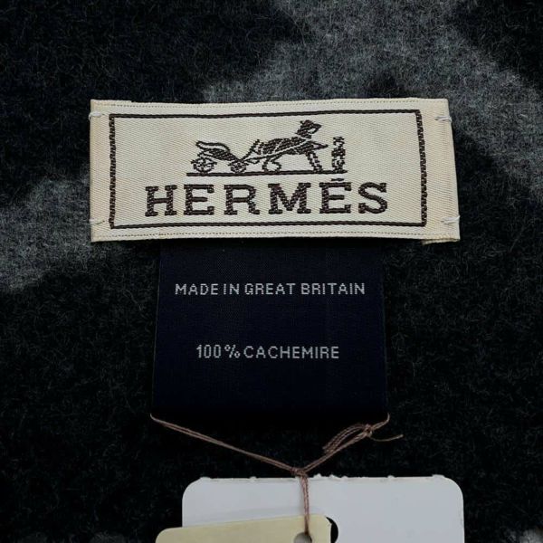 エルメス マフラー クリック・クラック カシミヤ HERMES メンズ 2023秋冬