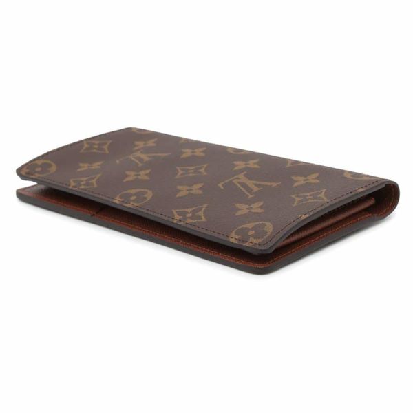 ルイヴィトン 長財布 モノグラム ポルトフォイユ・ブラザ M66540 LOUIS VUITTON 財布