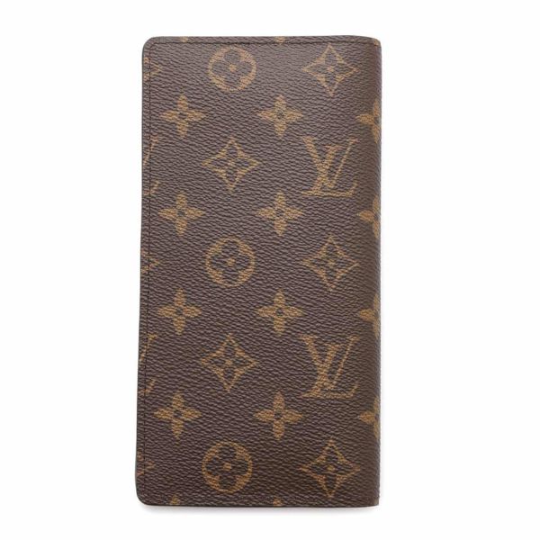 ルイヴィトン 長財布 モノグラム ポルトフォイユ・ブラザ M66540 LOUIS VUITTON 財布