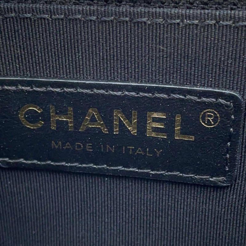 シャネル チェーンショルダーバッグ ココマーク ラムスキン AS2383 CHANEL バッグ 白 黒