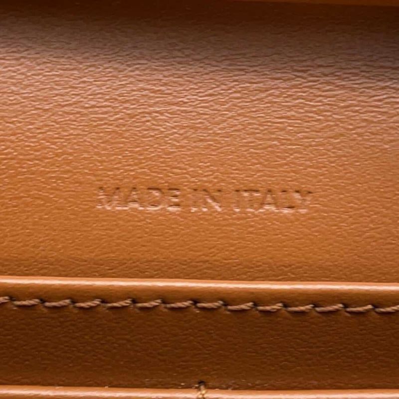 セリーヌ チェーンウォレット トリオンフ キャンバス レザー 10L462FI6.02GR CELINE バッグ 財布