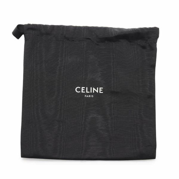 セリーヌ チェーンウォレット トリオンフ キャンバス レザー 10L462FI6.02GR CELINE バッグ 財布