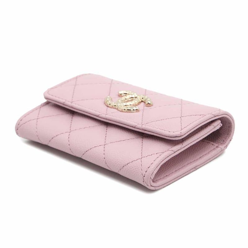 シャネル コインケース マトラッセ ココマーク キャビアスキン AP4093 CHANEL 財布 カードケース 名刺入れ