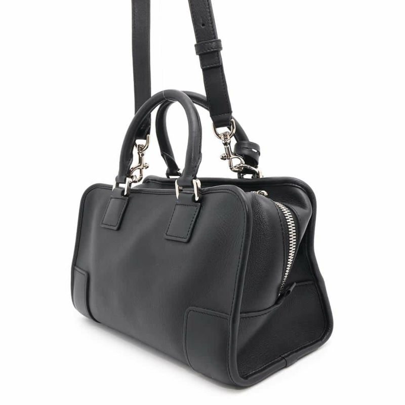 ロエベ ハンドバッグ アマソナ28 マルチアプリケーション 326.30MN03 LOEWE 2way 黒