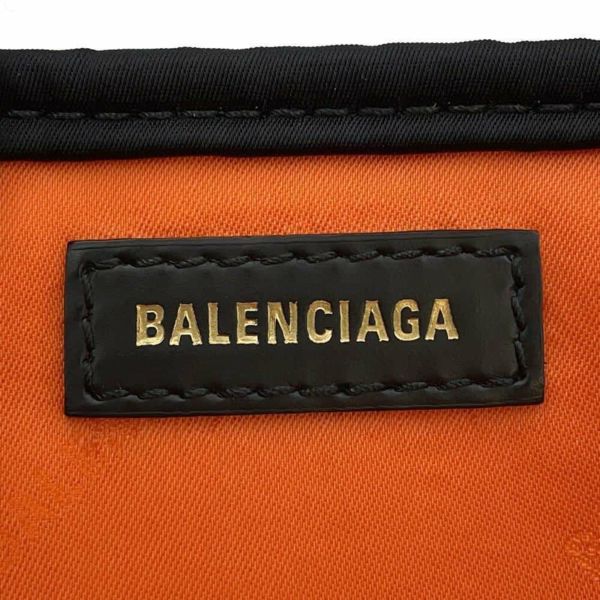 バレンシアガ トートバッグ ネイビーカバス S ポーチ付 339933 BALENCIAGA スモールサイズ 黒