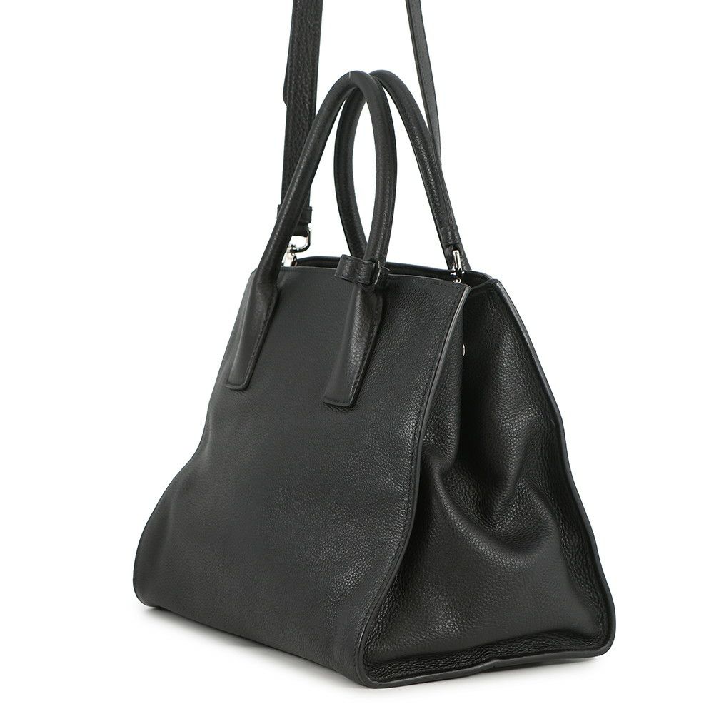 プラダ ハンドバッグ レザー KPB046 PRADA 2wayバッグ 黒