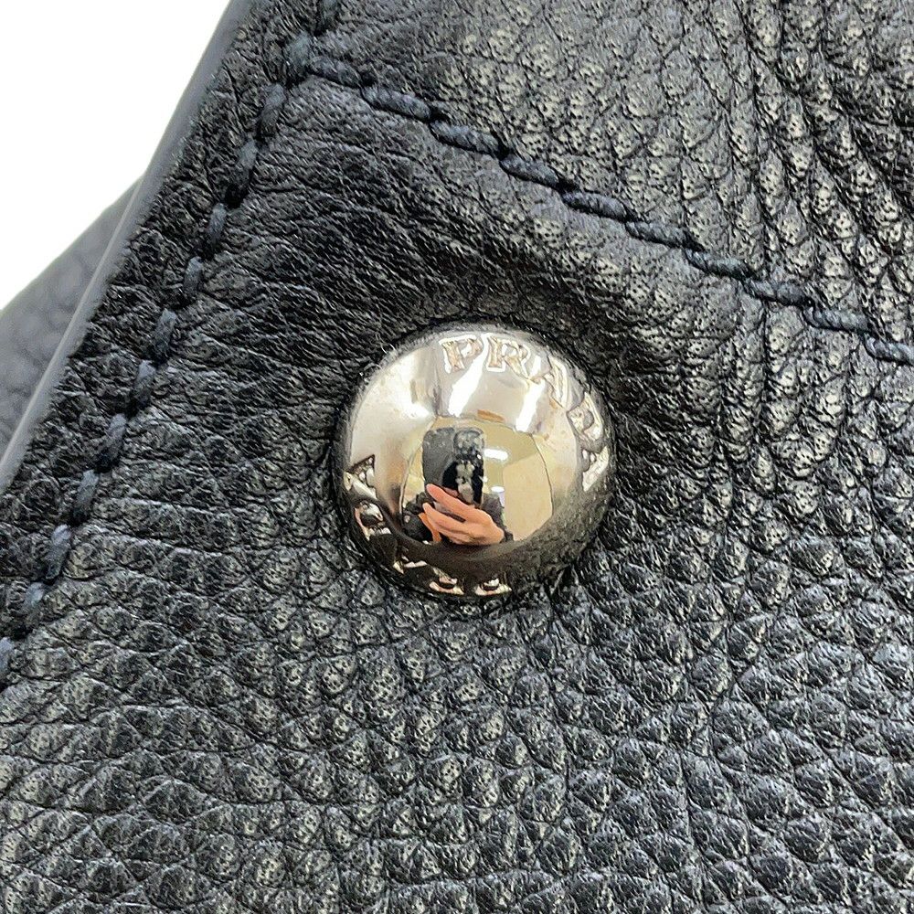 プラダ ハンドバッグ レザー KPB046 PRADA 2wayバッグ 黒