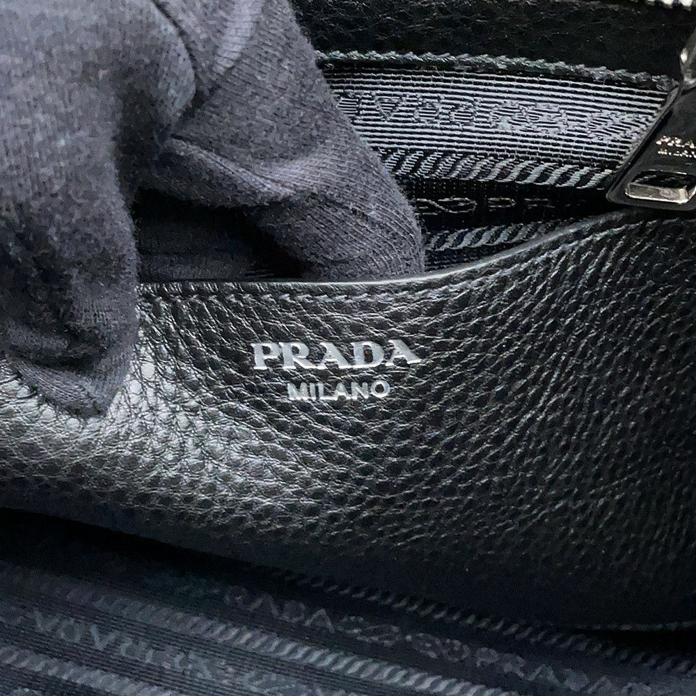 プラダ ハンドバッグ レザー KPB046 PRADA 2wayバッグ 黒