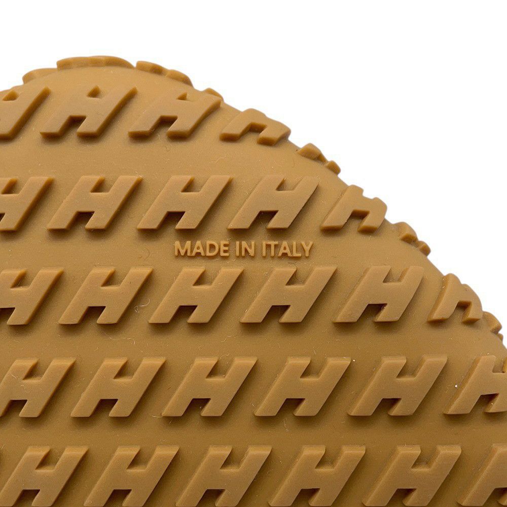 エルメス スニーカー ジェット レザー ベロア レディースサイズ37 HERMES 靴 黒