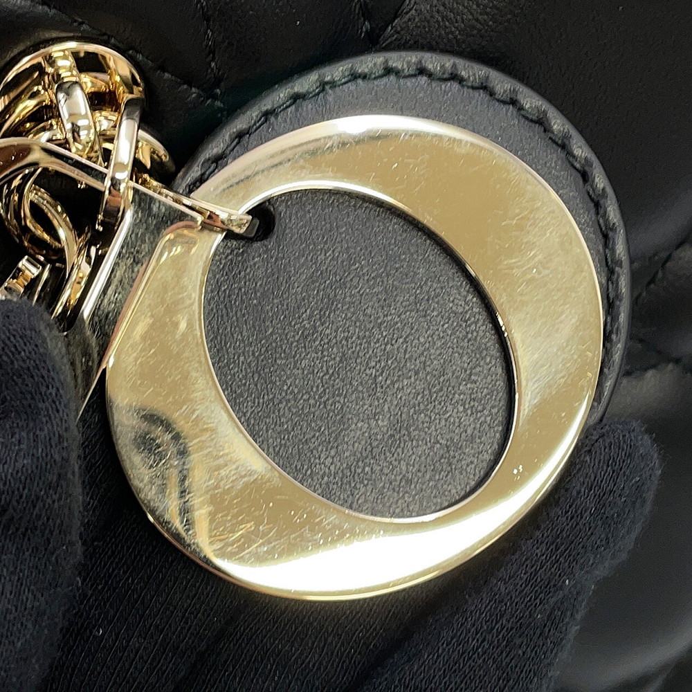 ディオール トートバッグ マクロカナージュ ブックトート ミディアム M1324OWHP Christian Dior 2way 黒