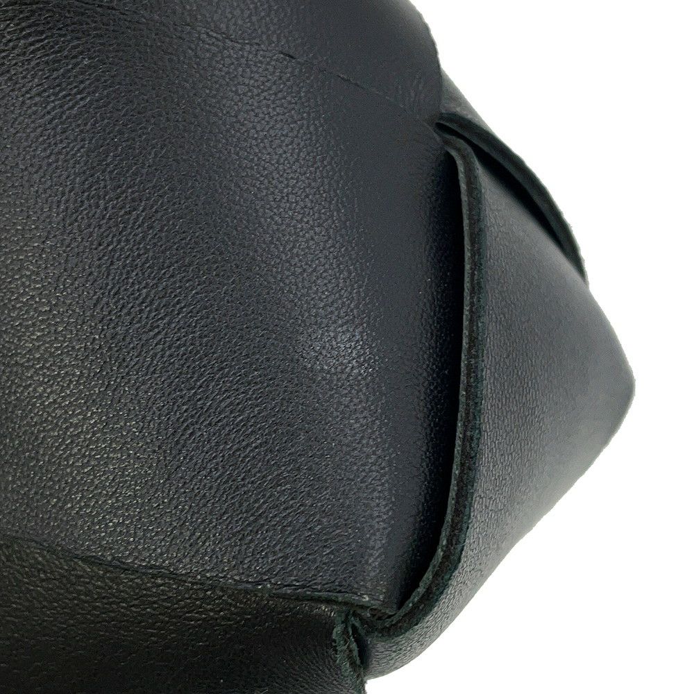 ボッテガヴェネタ ショルダーバッグ イントレチャート スモール カセット ラムスキン 709417 BOTTEGA VENETA 黒