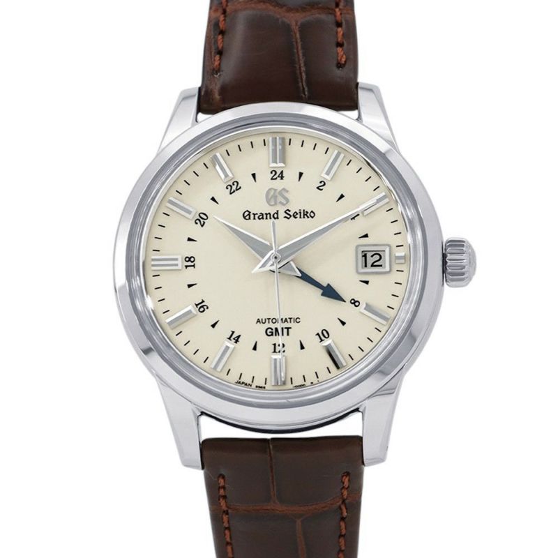 セイコー グランドセイコー エレガンス コレクション GMT SBGM221 SEIKO 腕時計 アイボリー文字盤
