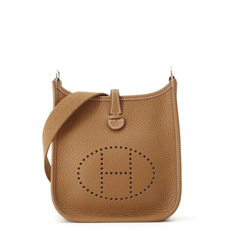 エルメス エブリンTPM 111cm アマゾン ゴールド/シルバー金具 トリヨンクレマンス K刻印