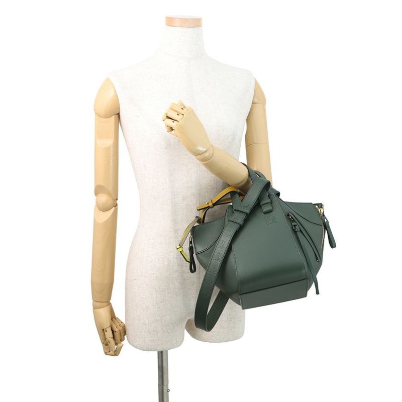 ロエベ ハンドバッグ ハンモック コンパクト レザー A538H13X02 LOEWE 2way