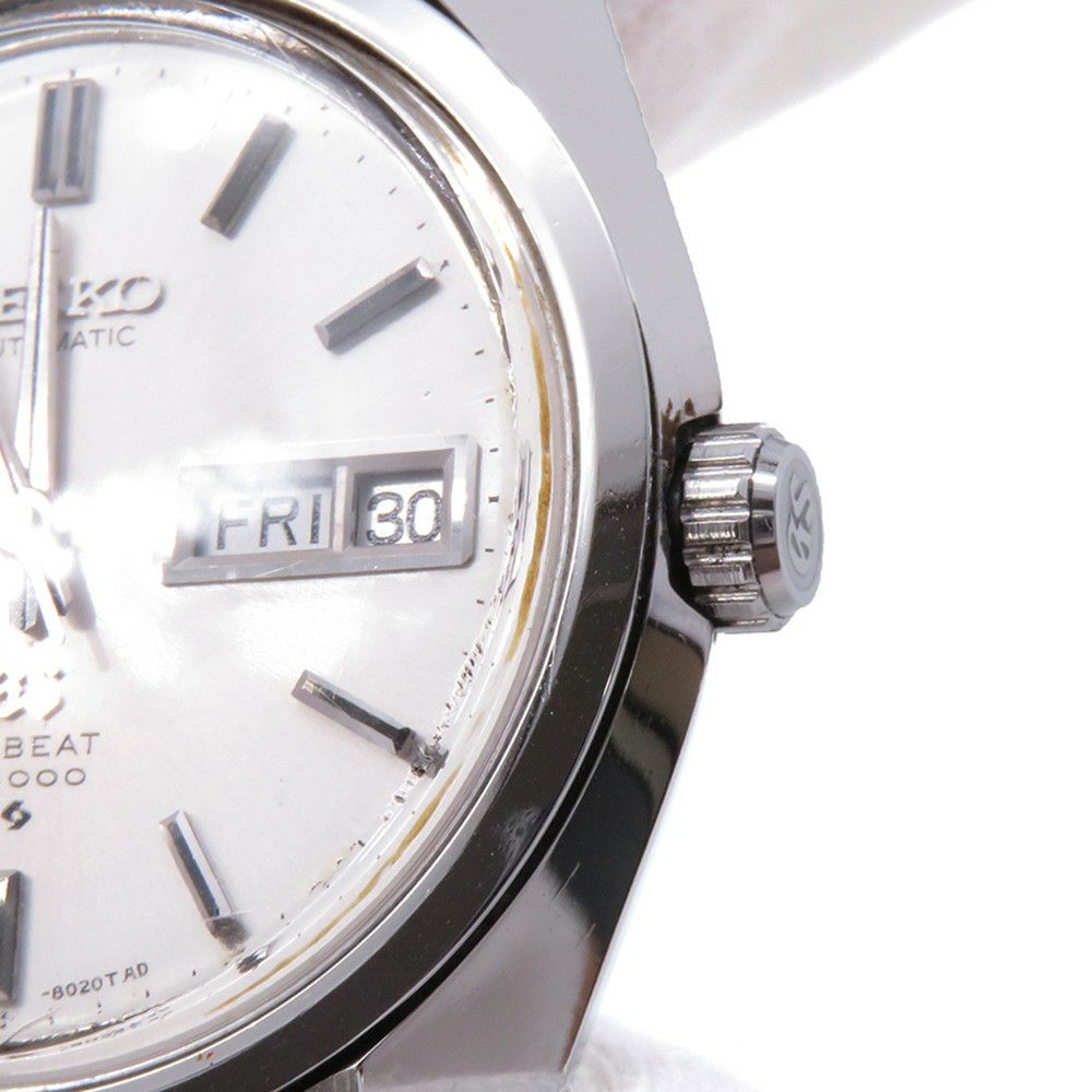 セイコー グランドセイコー ハイビート 36000 デイデイト 6146-8000 SEIKO 腕時計 シルバー文字盤