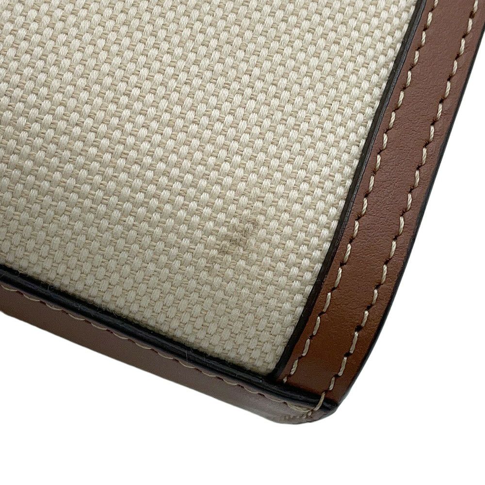 バーバリー ハンドバッグ ミニ ポケットバッグ キャンバス レザー 8031746 BURBERRY 2way