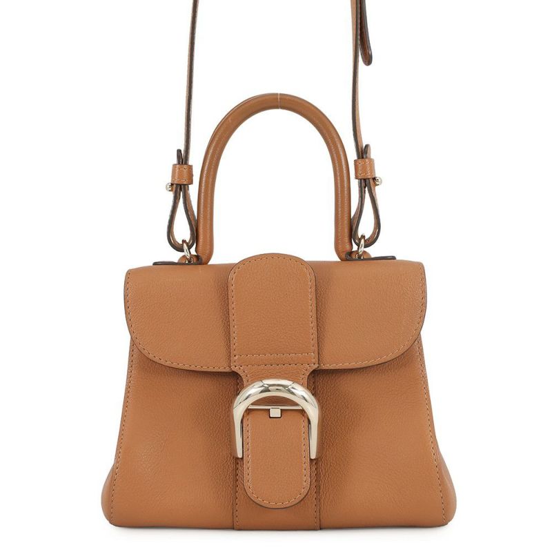 デルヴォー ハンドバッグ ブリヨン ミニ レザー AA0406AAM024FDO Delvaux 2way