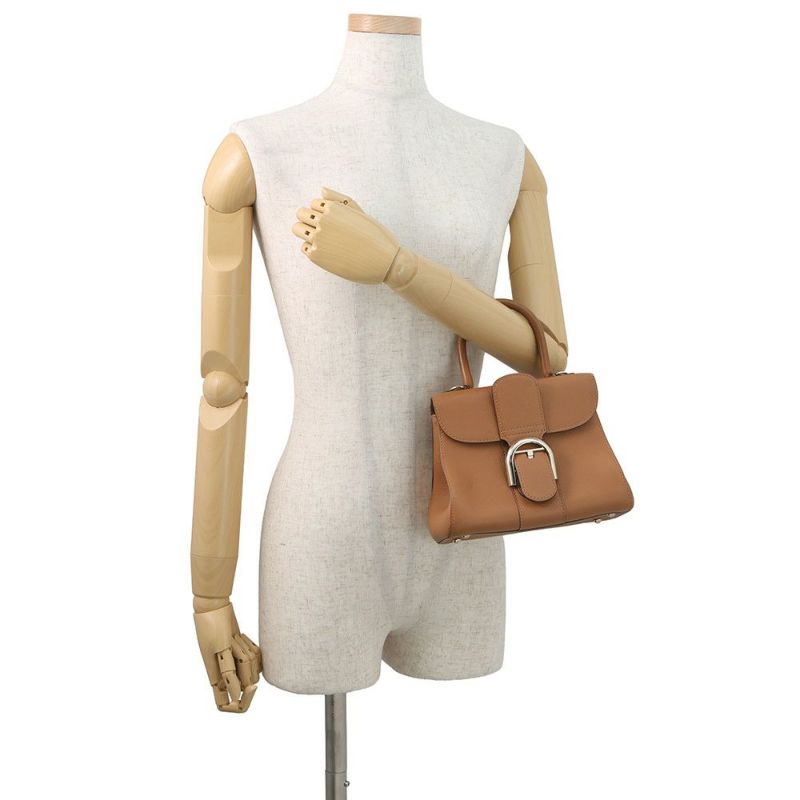 デルヴォー ハンドバッグ ブリヨン ミニ レザー AA0406AAM024FDO Delvaux 2way