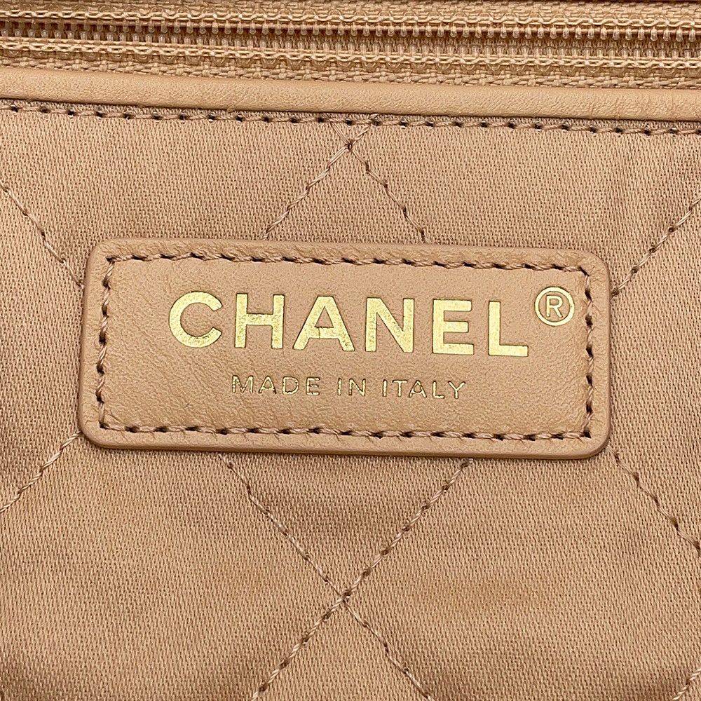シャネル リュック シャネル22 ラージ レザー AS3313 CHANEL バックパック バッグ 白