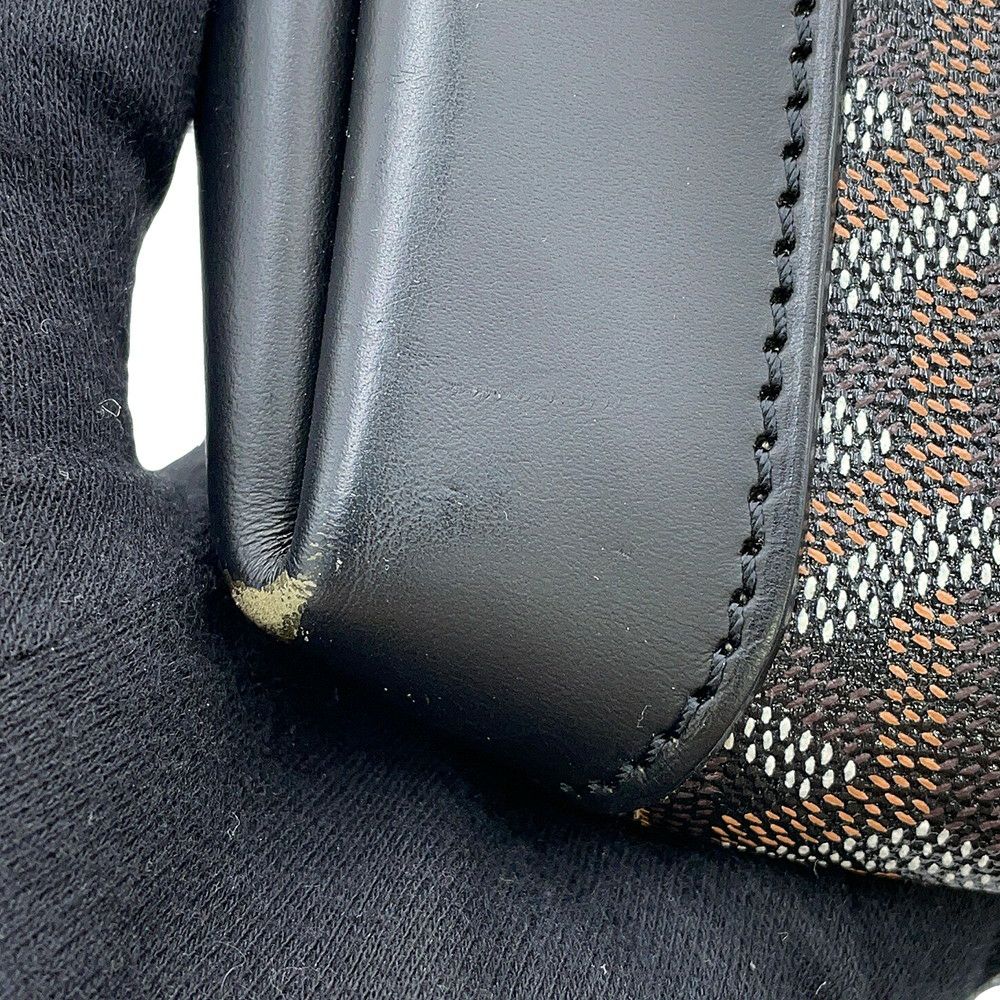 ゴヤール トートバッグ ベルシャスMM PVC レザー GOYARD 黒