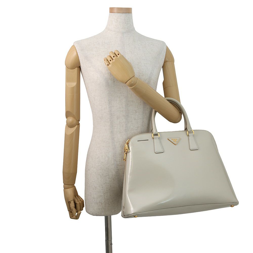 プラダ ハンドバッグ トライアングルロゴ レザー BL0861 PRADA 2way