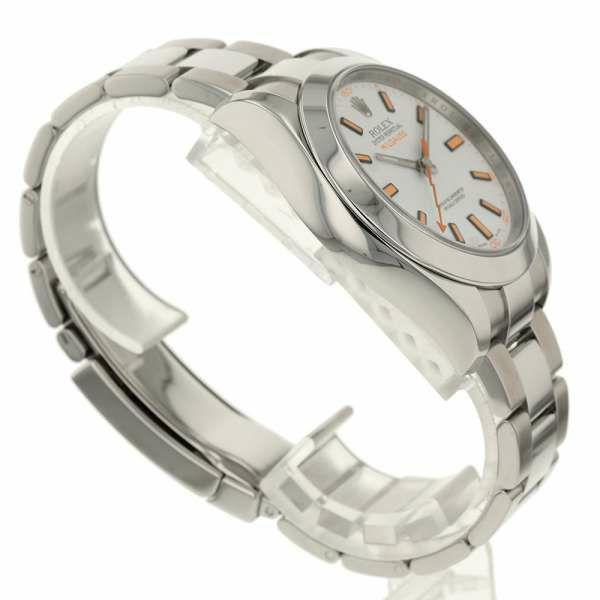 ロレックス ミルガウス V番 ルーレット 116400 ROLEX 腕時計 白文字盤