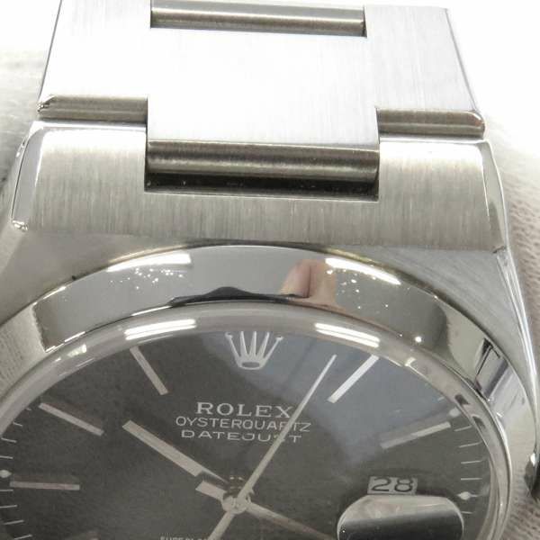 ロレックス オイスタークォーツ デイトジャスト R番 17000 ROLEX 腕時計 黒文字盤