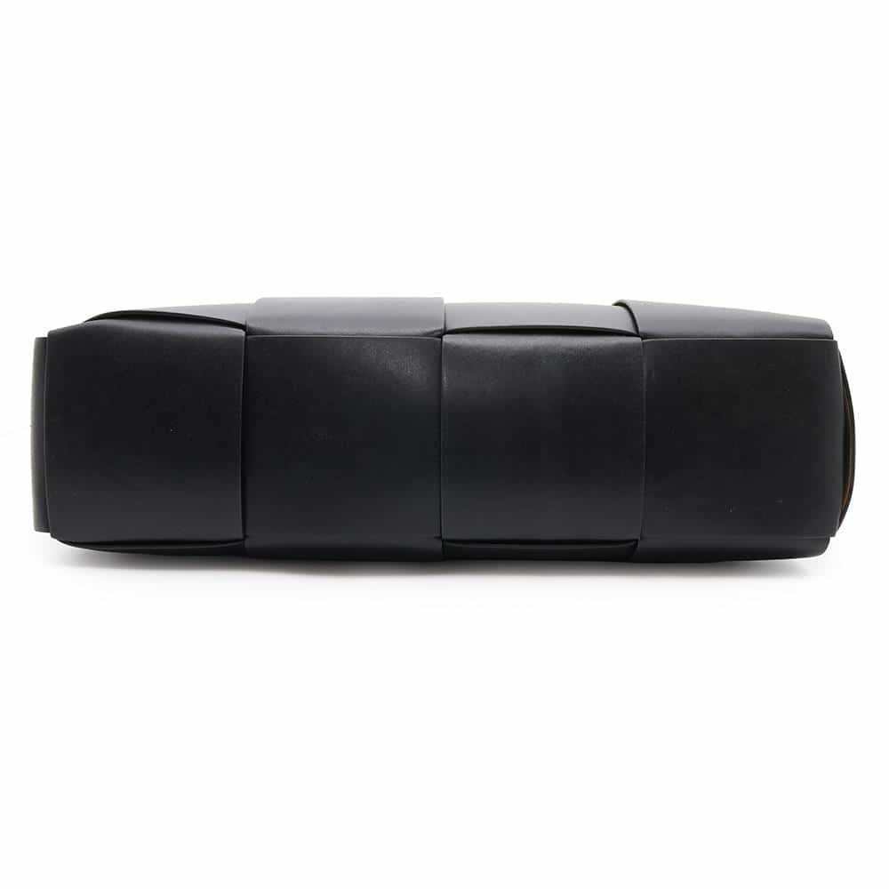 ボッテガヴェネタ トートバッグ マキシイントレチャート アルコ ラージ カーフレザー 608608 BOTTEGA VENETA 黒