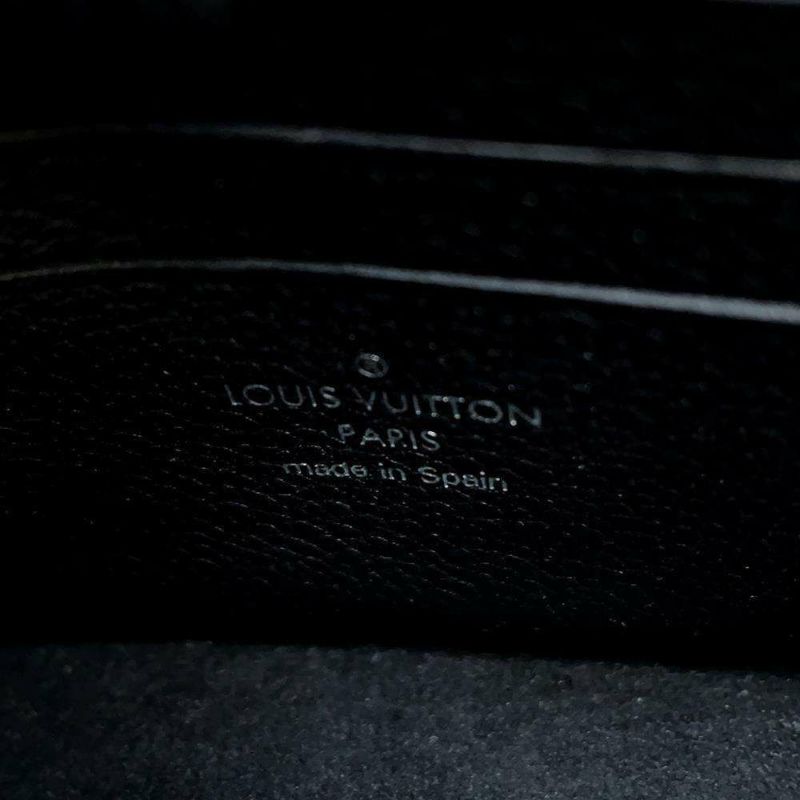 ルイヴィトン チェーンショルダーバッグ ポシェット マイロックミー カーフレザー M69183 ブラック 黒