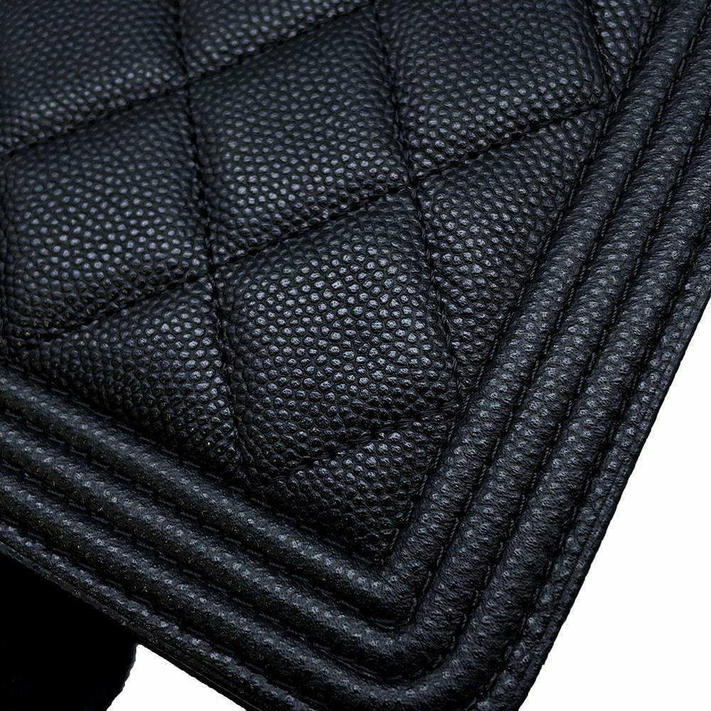 シャネル チェーンウォレット ボーイシャネル マトラッセ ココマーク キャビアスキン AP1117 CHANEL 黒