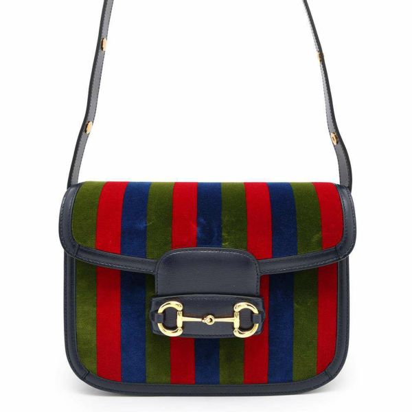 グッチ ショルダーバッグ 1955 ホースビット スエード 602204 GUCCI バッグ