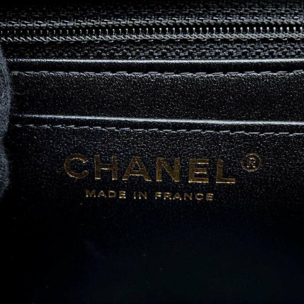 シャネル チェーンショルダーバッグ ココマーク ミニ マトラッセ ラムスキン A69900 CHANEL フラップ 黒