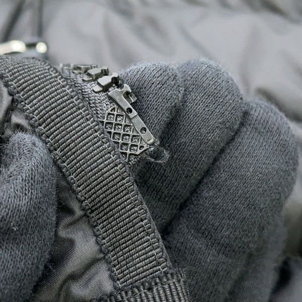 エルメス ダウンベスト クルードセル パッチ付き レディースサイズ34 HERMES アウター 黒