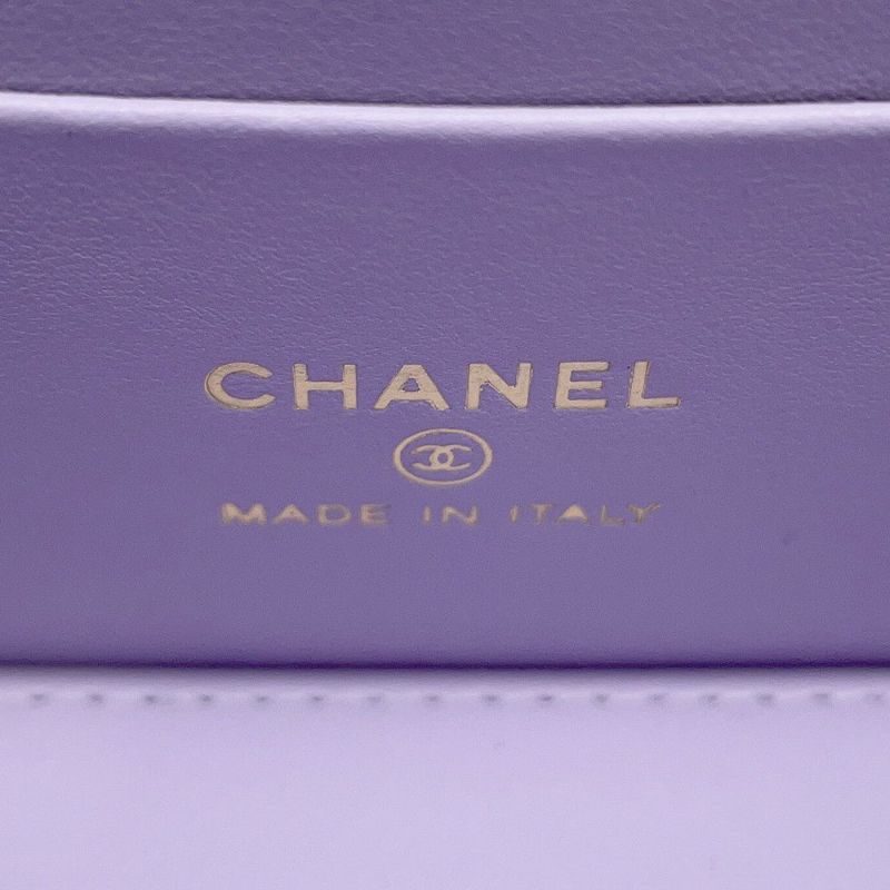 シャネル チェーンショルダーバッグ バニティケース ココマーク マトラッセ キャビアスキン AP1341 CHANEL バッグ