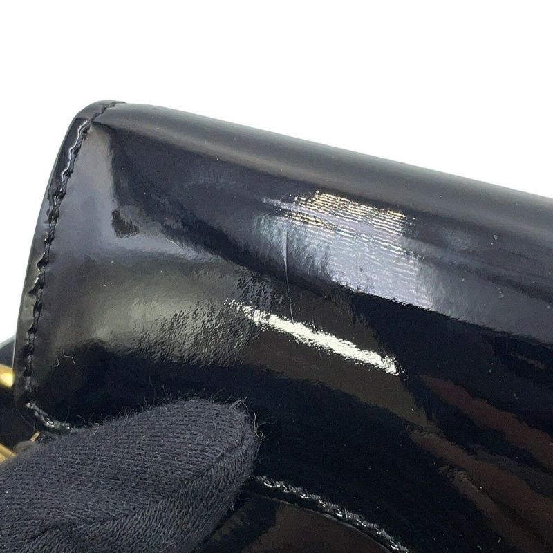 セリーヌ ショルダーバッグ 16 セーズ ブザス スモール パテント 188013 CELINE 黒