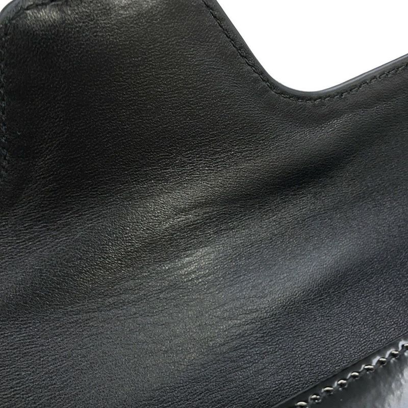 セリーヌ ショルダーバッグ 16 セーズ ブザス スモール パテント 188013 CELINE 黒