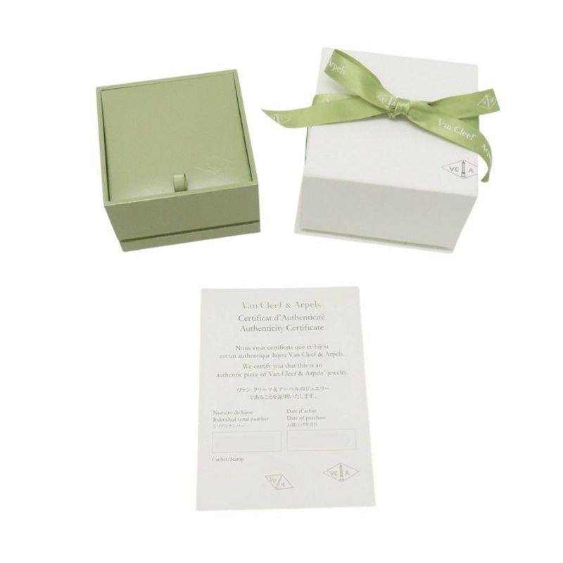 ヴァンクリーフ&アーペル イヤリング ソクラテス イヤリング 3フラワー ダイヤ 66P 計1.32ct K18WGホワイトゴールド VCARB14300