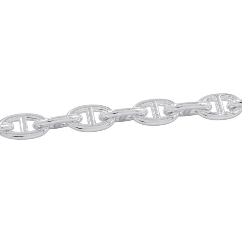 エルメス ブレスレット シェーヌダンクルTGM 13コマ SV925シルバー HERMES ジュエリー