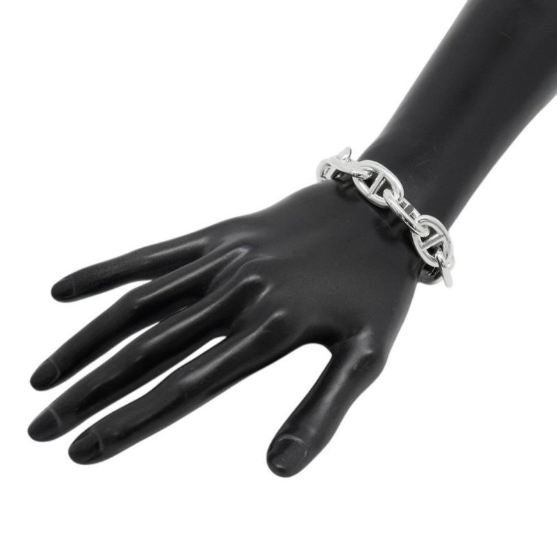 エルメス ブレスレット シェーヌダンクルTGM 13コマ SV925シルバー HERMES ジュエリー