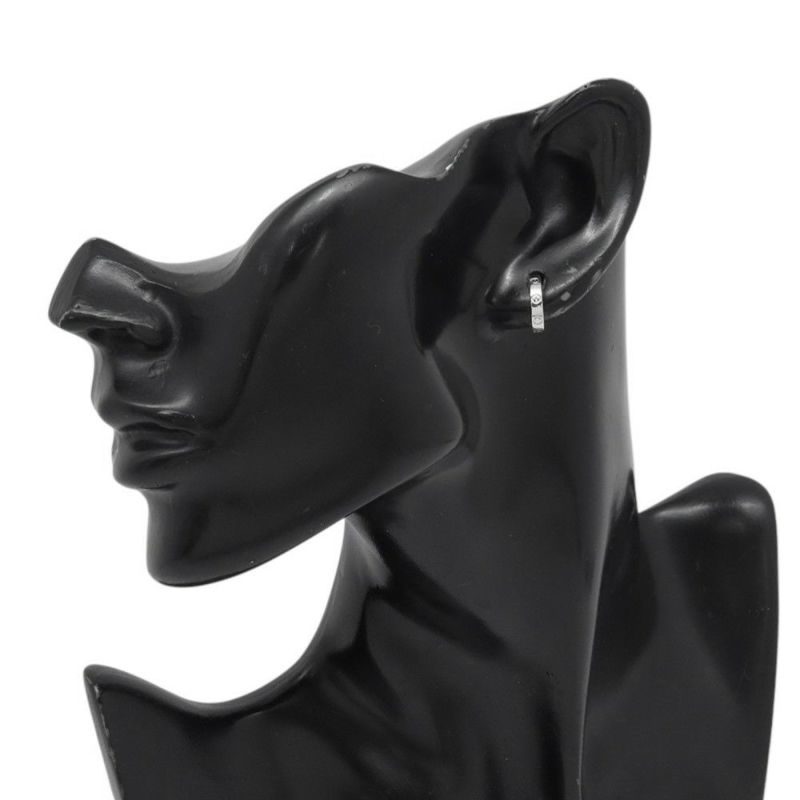 カルティエ ピアス ミニラブ フープ ピアス スモールモデル SM K18WGホワイトゴールド B8028900 Cartier ジュエリー