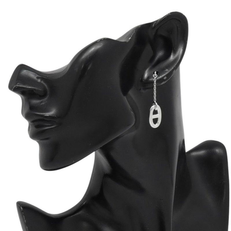 エルメス ピアス シェーヌダンクル ファランドール ピアス MM Earrings SV925シルバー HERMES ジュエリー
