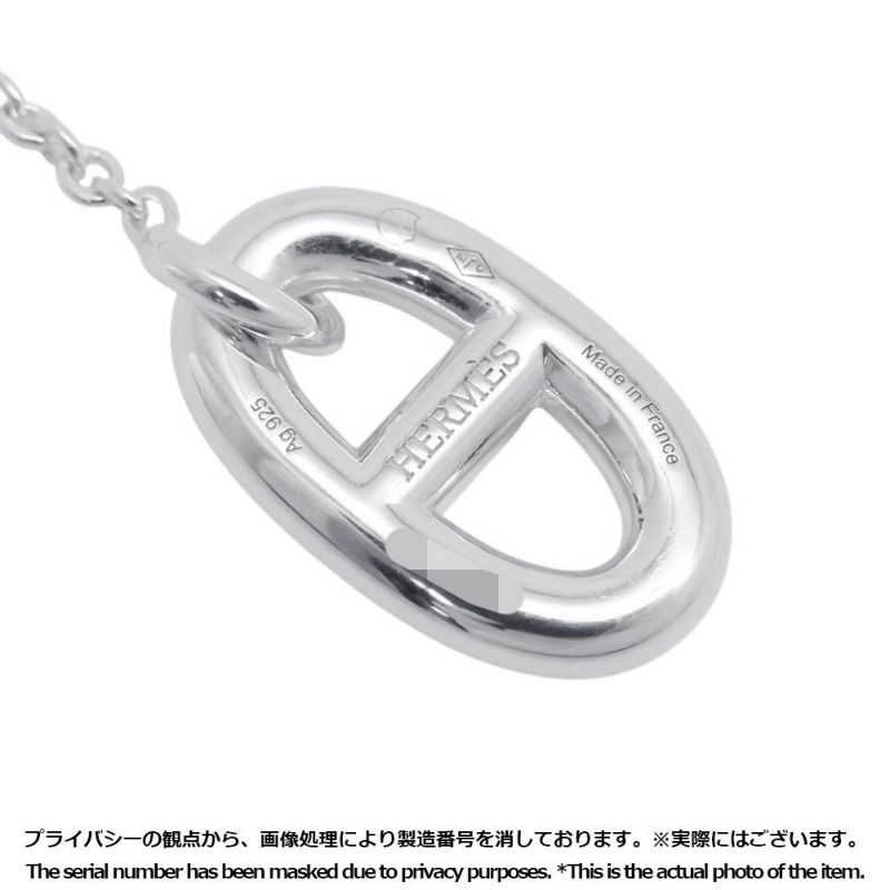 エルメス ピアス シェーヌダンクル ファランドール ピアス MM Earrings SV925シルバー HERMES ジュエリー