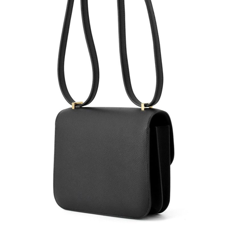 エルメス ミニ コンスタンス3 ミロワール ブラック/ゴールド金具 エプソン K刻印 黒