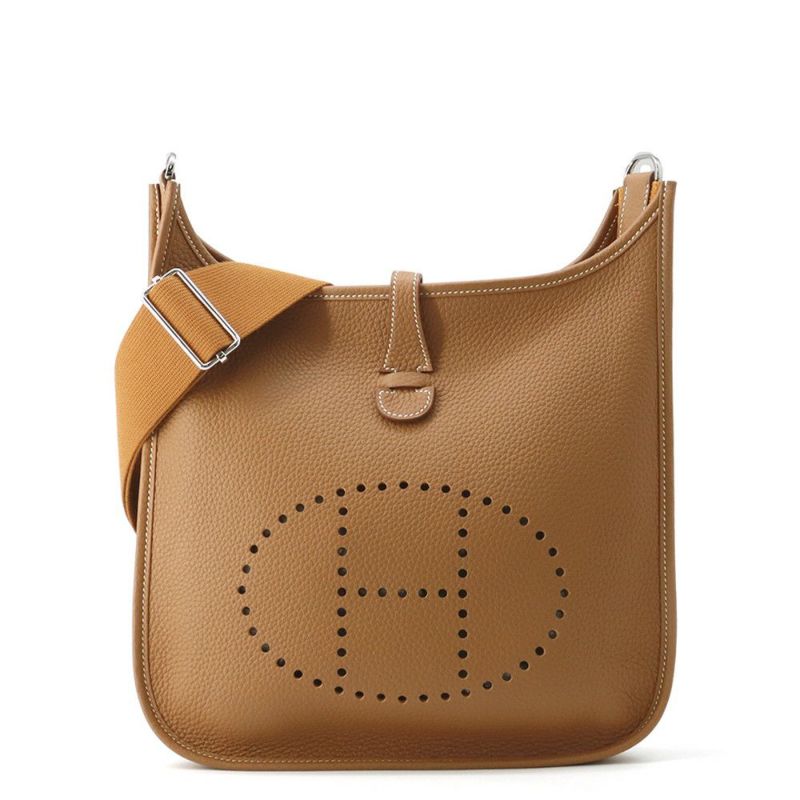 エルメス ショルダーバッグ エブリン3 PM ゴールド/シルバー金具 トリヨンクレマンス K刻印