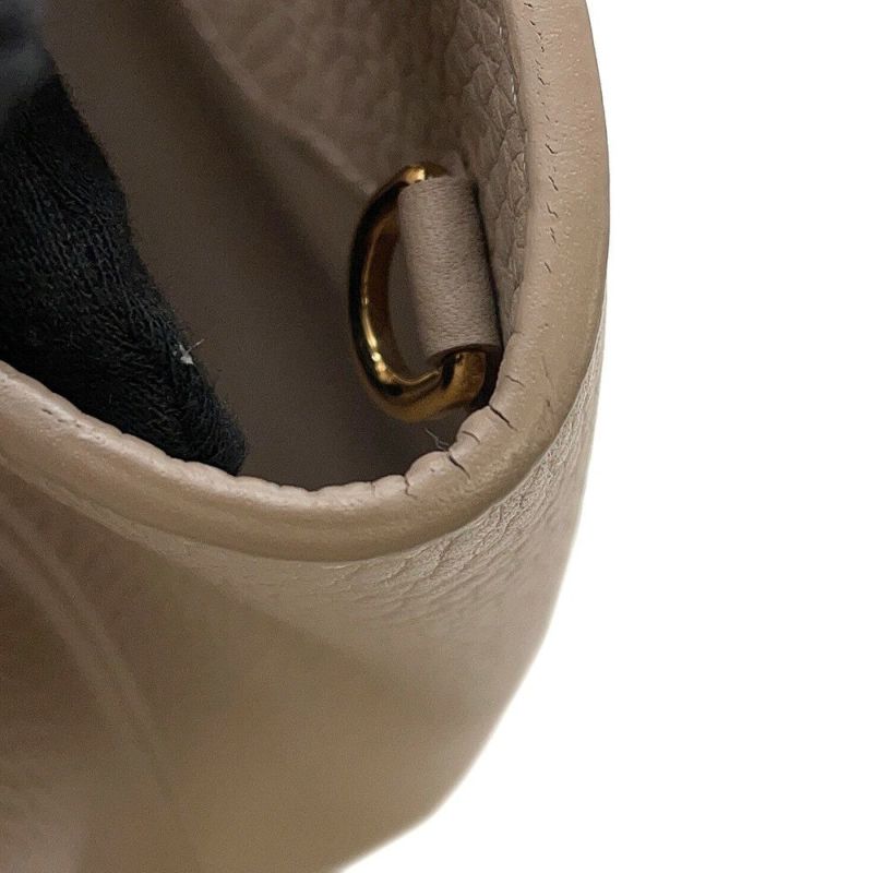 ルイヴィトン ハンドバッグ レザー カプシーヌ MM LOUIS VUITTON ヴィトン バッグ 2way ショルダーバッグ スタッズ