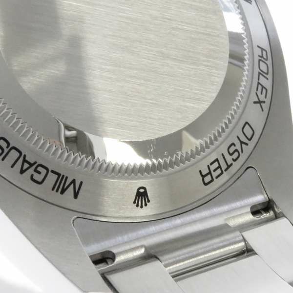 ロレックス ミルガウス グリーンガラス ランダムシリアル ルーレット 116400GV ROLEX 腕時計 黒文字盤