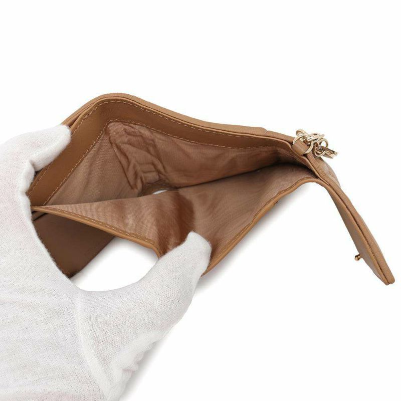 クリスチャン・ディオール 三つ折り財布 レディディオール ロータスウォレット カナージュ S0181ONMJ