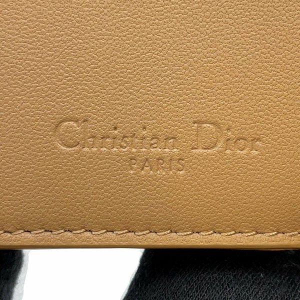 クリスチャン・ディオール 三つ折り財布 レディディオール ロータスウォレット カナージュ S0181ONMJ