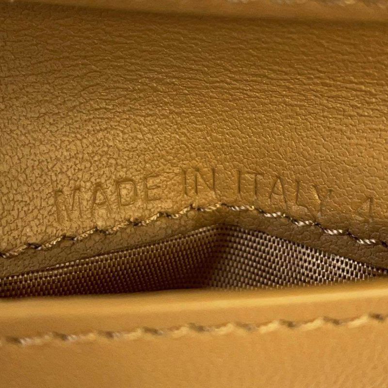 クリスチャン・ディオール 三つ折り財布 レディディオール ロータスウォレット カナージュ S0181ONMJ